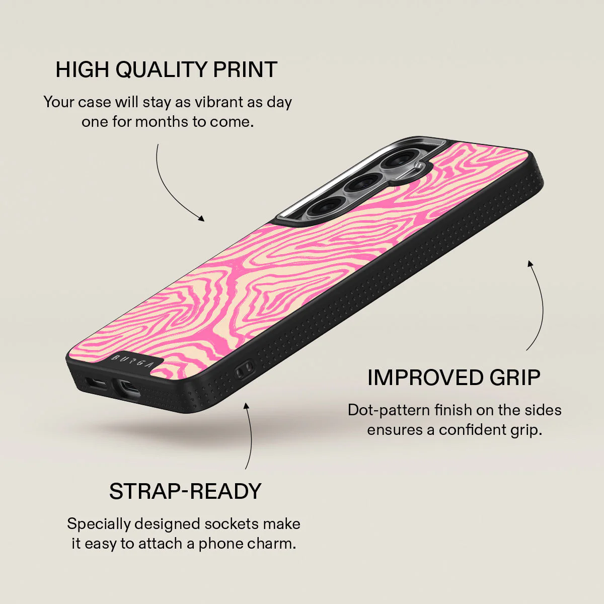 Pink Shores - Samsung Galaxy S26 Plus Case - Image 23