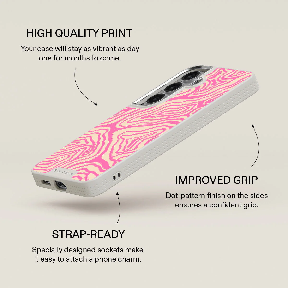 Pink Shores - Samsung Galaxy S26 Plus Case - Image 37