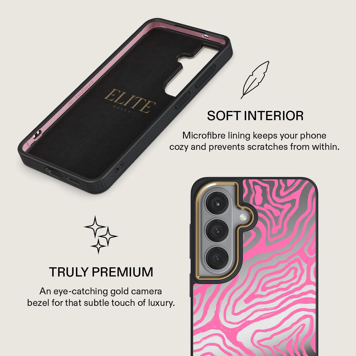 Pink Shores - Samsung Galaxy S26 Plus Case - Image 46