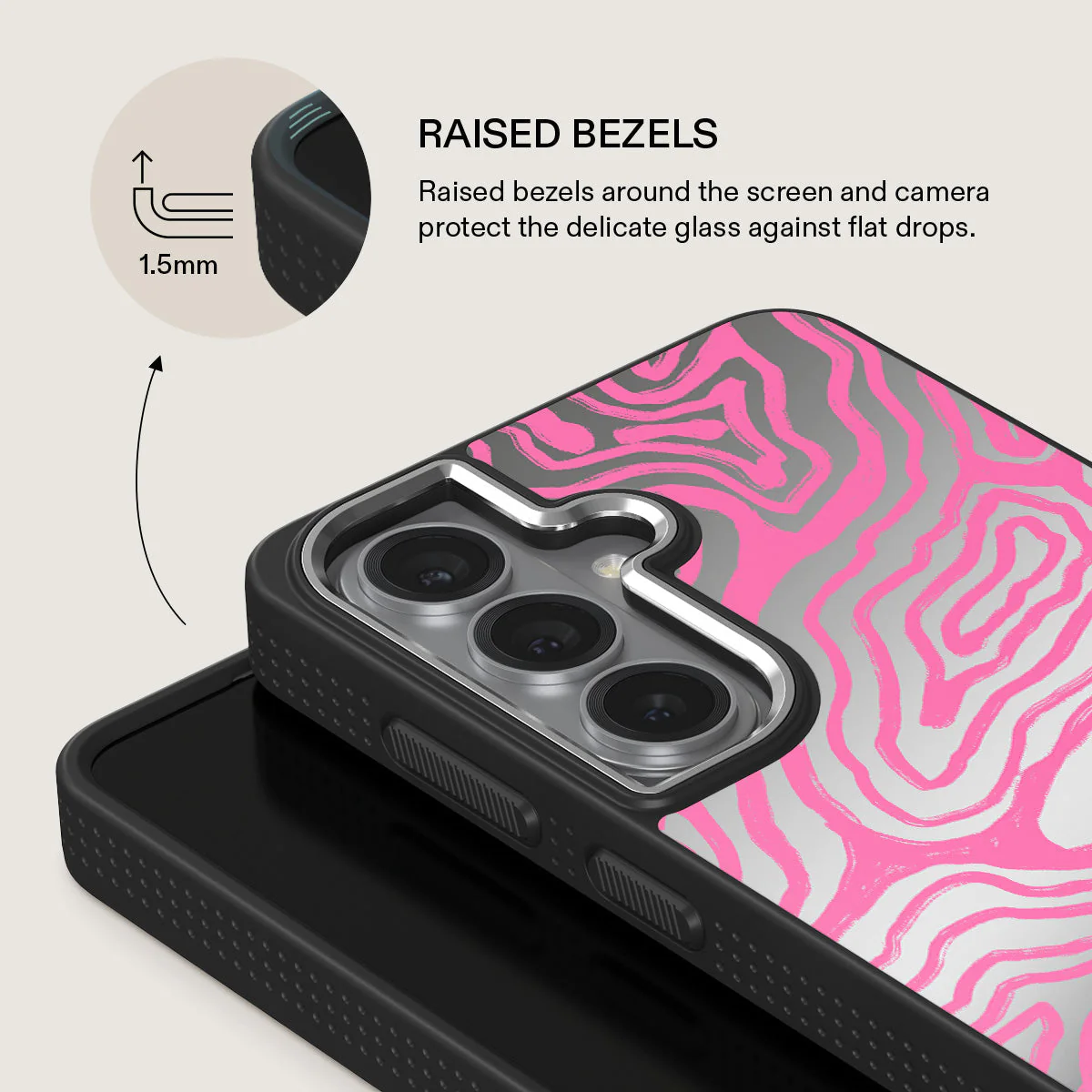 Pink Shores - Samsung Galaxy S26 Plus Case - Image 60