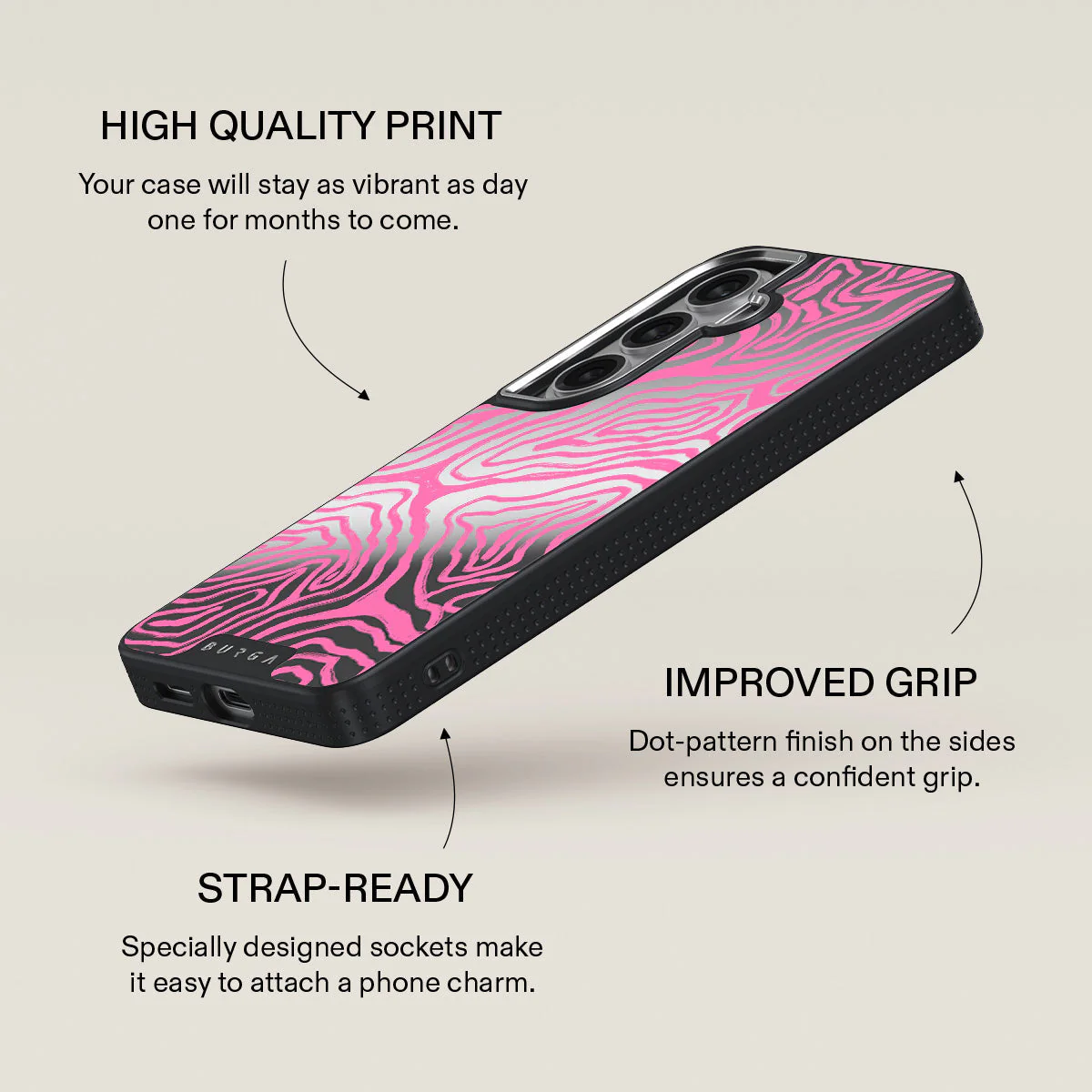 Pink Shores - Samsung Galaxy S26 Plus Case - Image 61