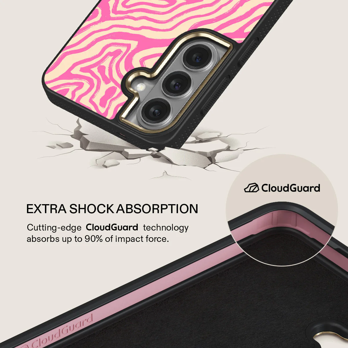 Pink Shores - Samsung Galaxy S26 Plus Case - Image 7