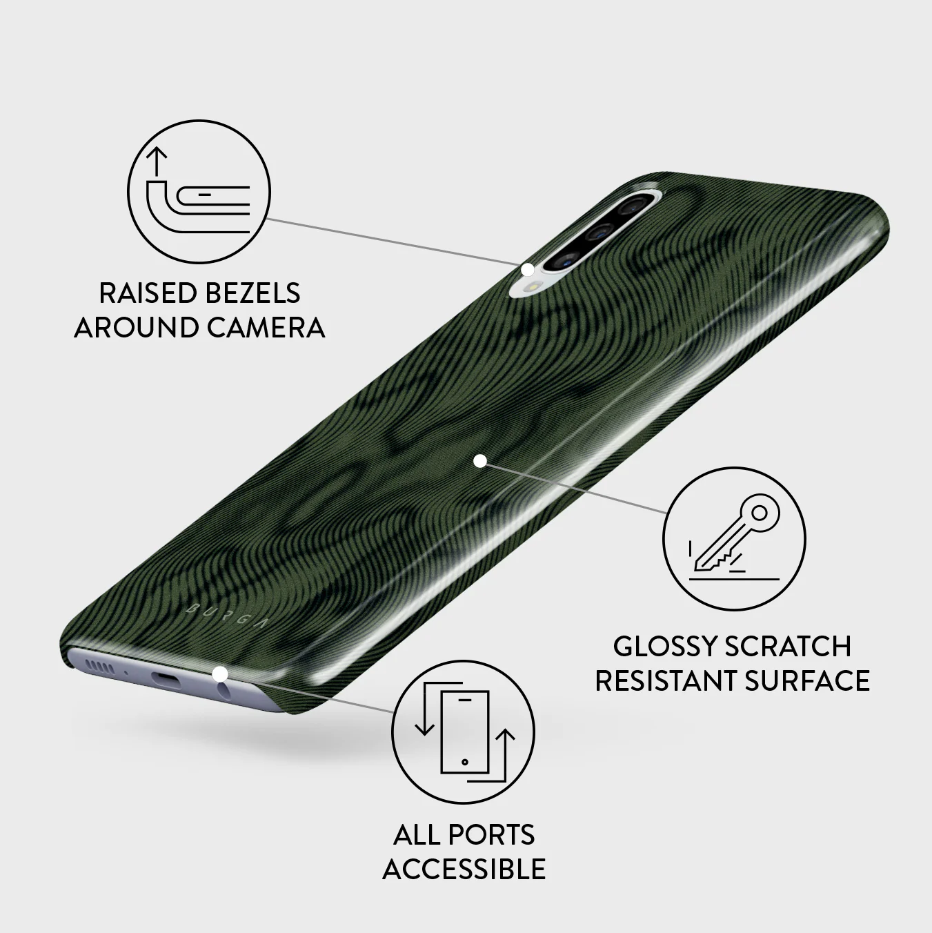 Pioneer - Samsung Galaxy A50 Case - Image 3