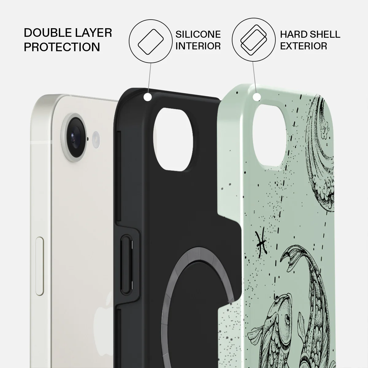 Pisces - iPhone 17e Case - Image 14