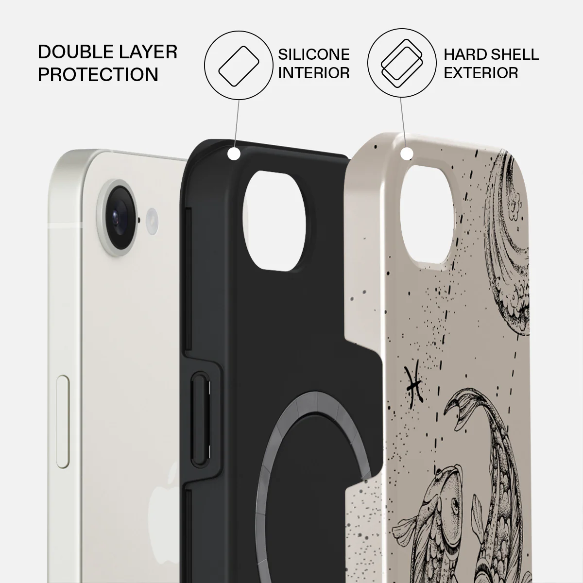 Pisces - iPhone 17e Case - Image 2