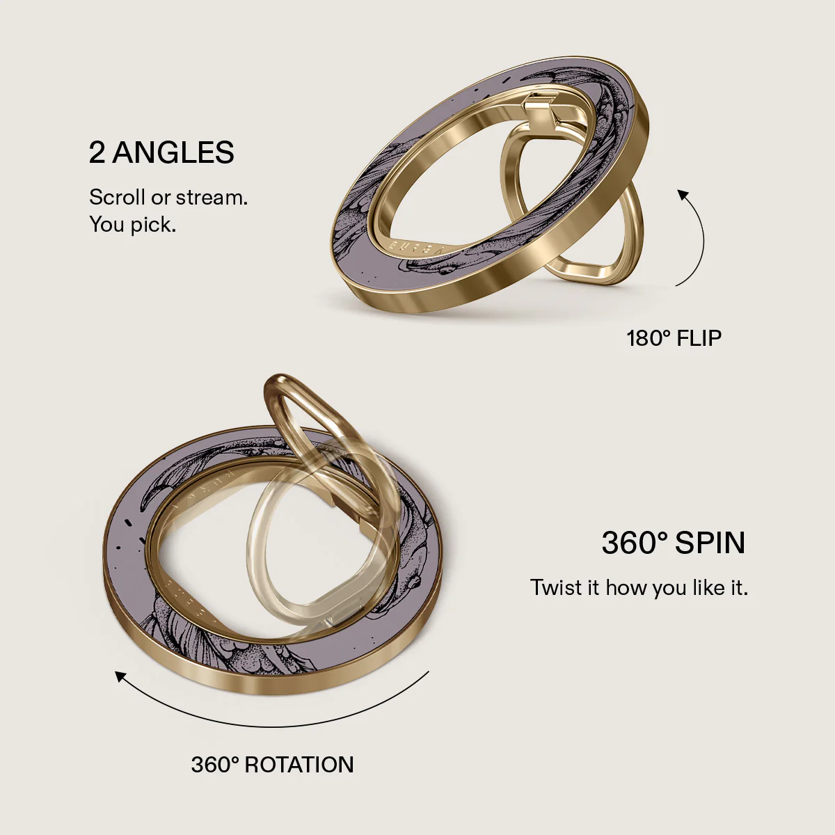 Pisces - Magnetic Ring Holder - Image 27