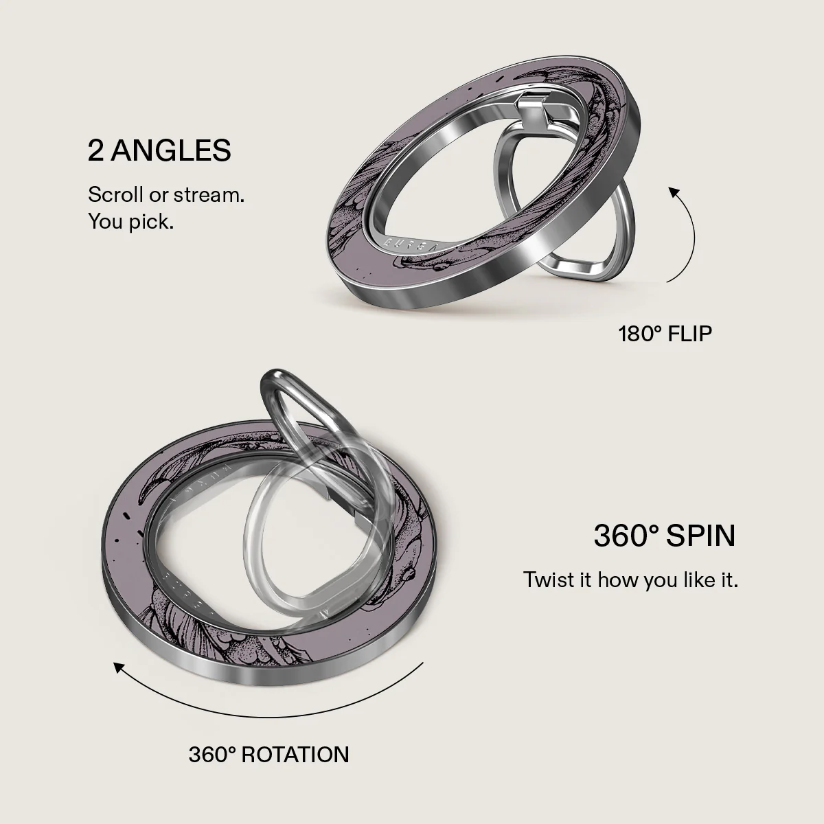 Pisces - Magnetic Ring Holder - Image 7