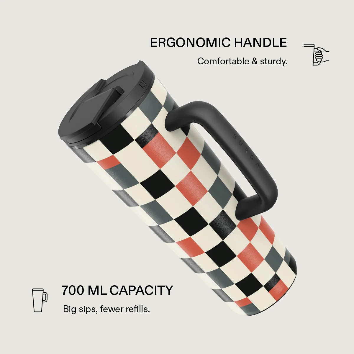 Pitstop - EasyGrip Travel Mug - Image 2