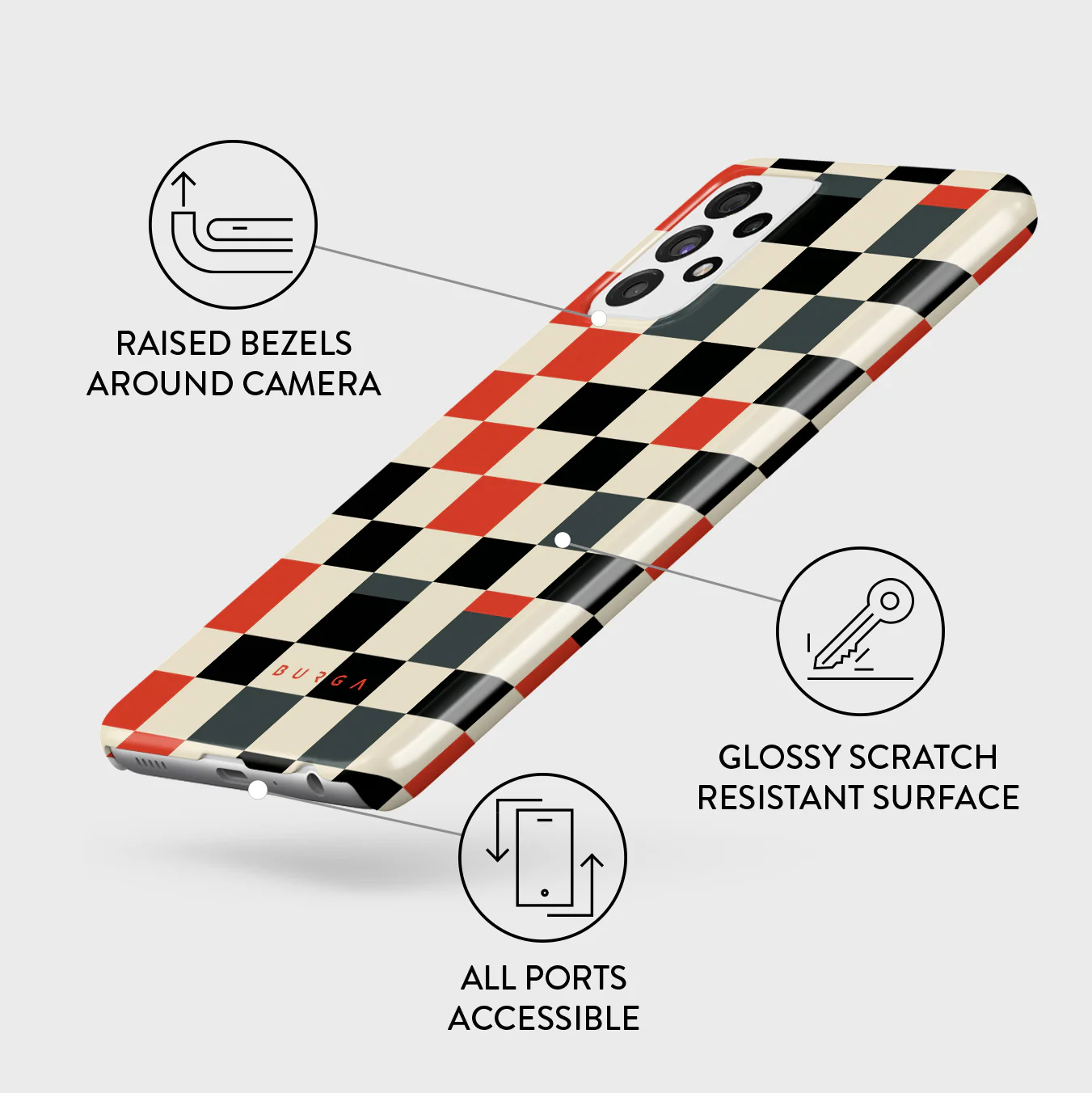 Pitstop - Samsung Galaxy A72 4G / 5G Case - Image 3