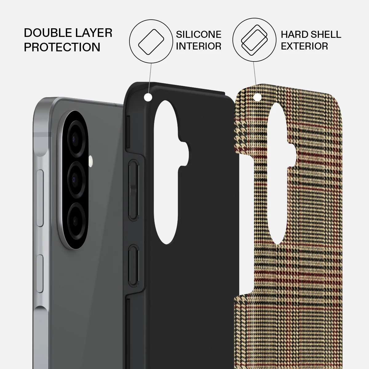 Favorite Coat - Plaid Samsung Galaxy A57 5G Case - Image 2