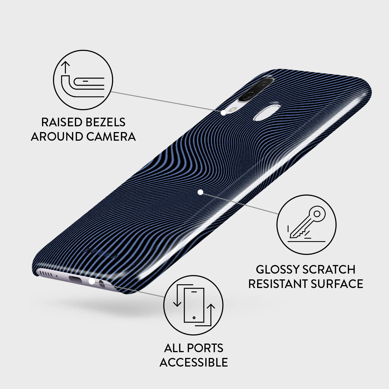 Pulse - Samsung Galaxy A40 Case - Image 3