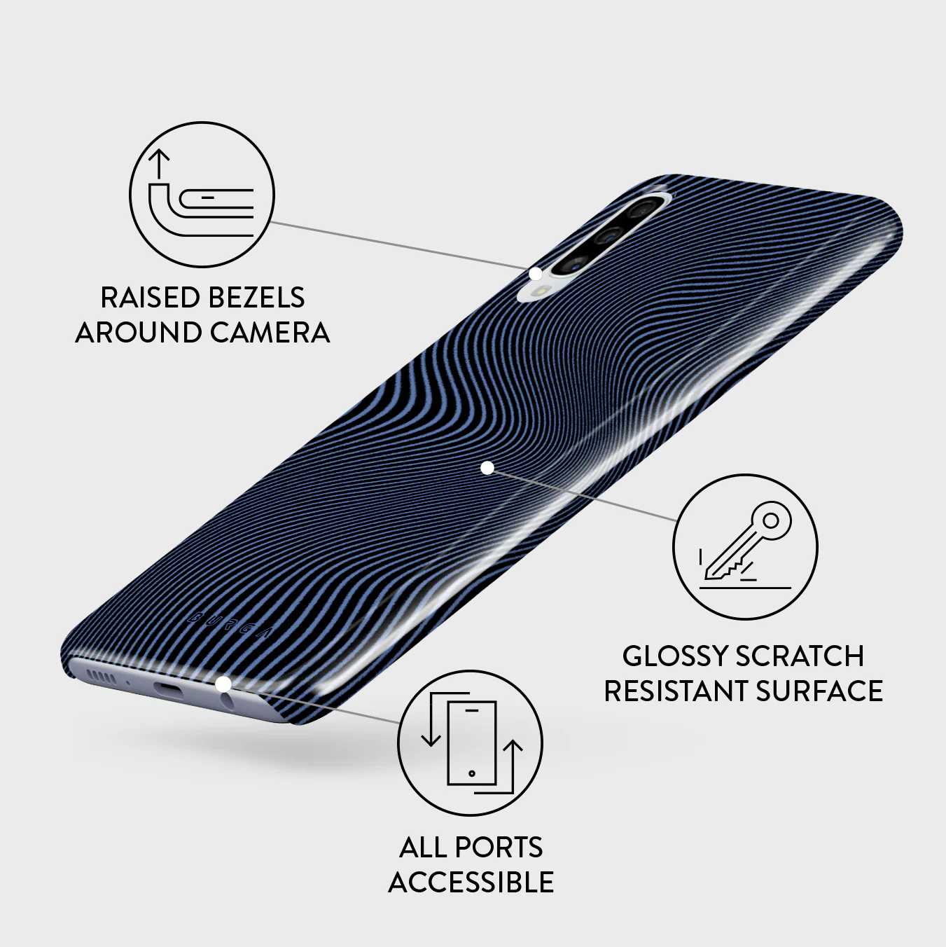 Pulse - Samsung Galaxy A50 Case - Image 3