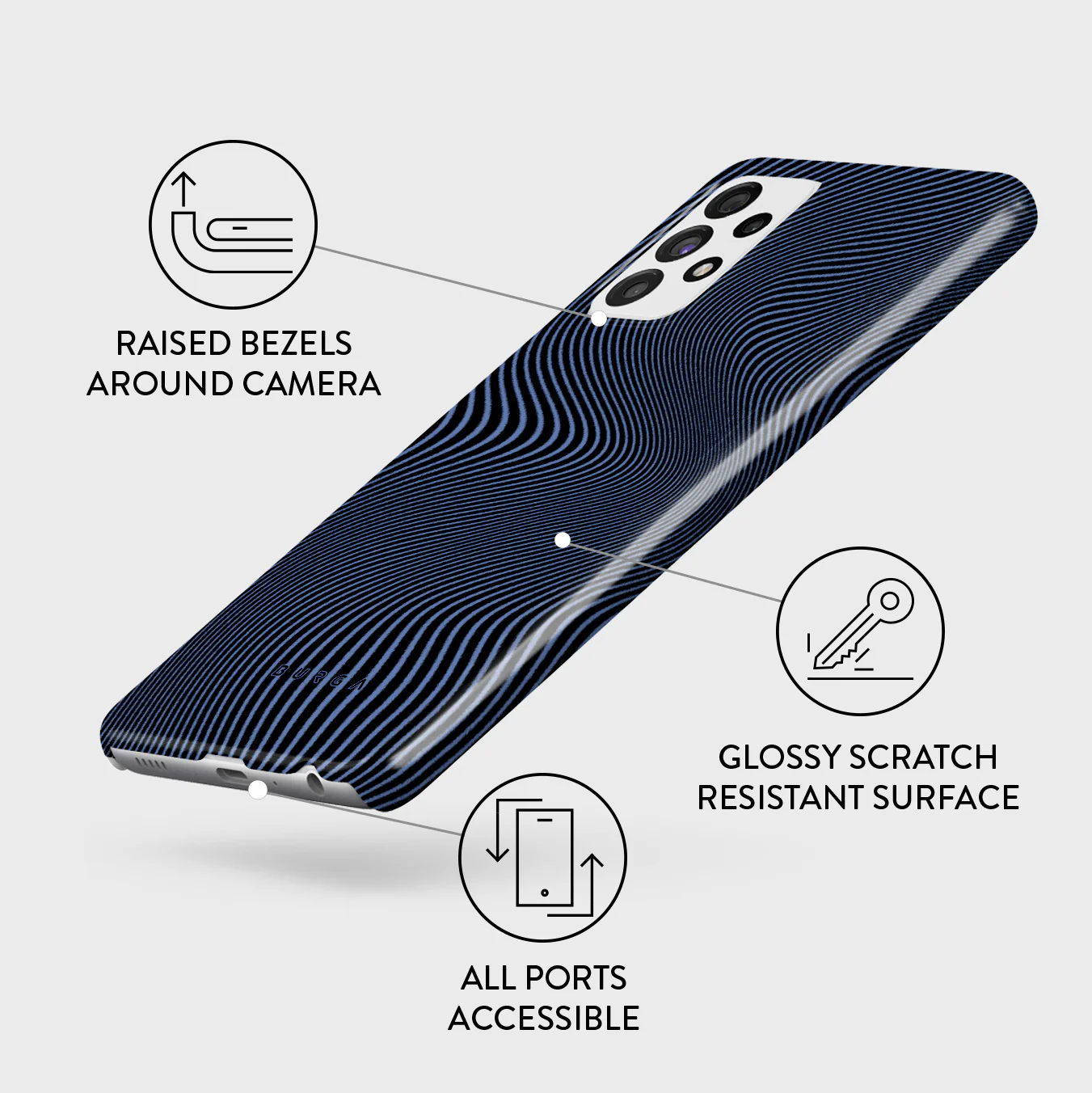 Pulse - Samsung Galaxy A72 4G / 5G Case - Image 3