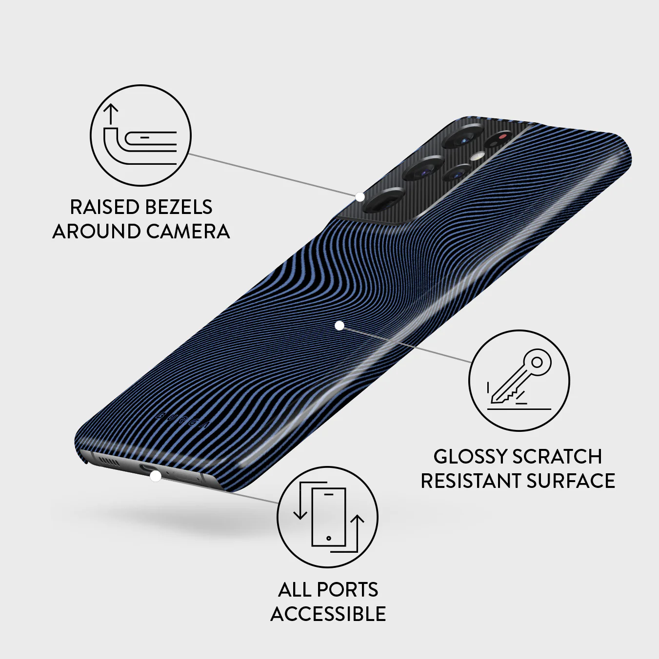 Pulse - Samsung Galaxy S21 Ultra Case - Image 3