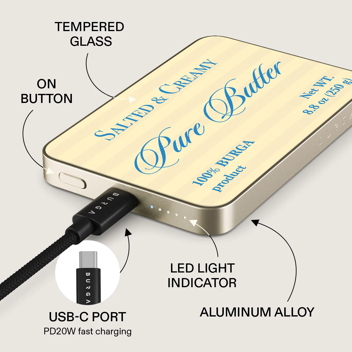 Pure Butter - Magnetic Power Bank - Image 10