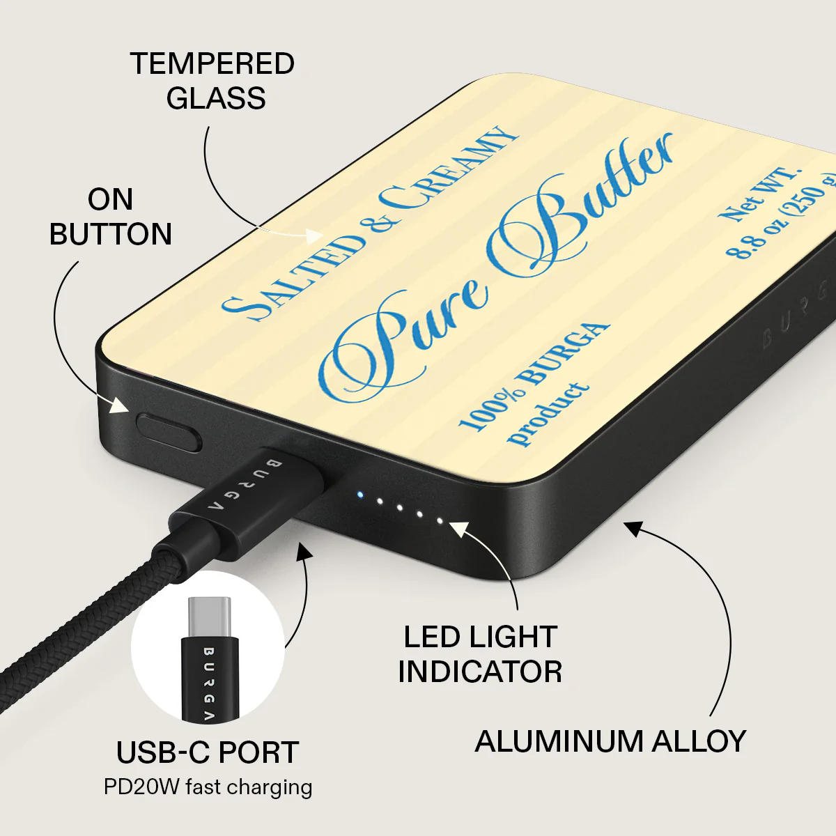 Pure Butter - Magnetic Power Bank - Image 20