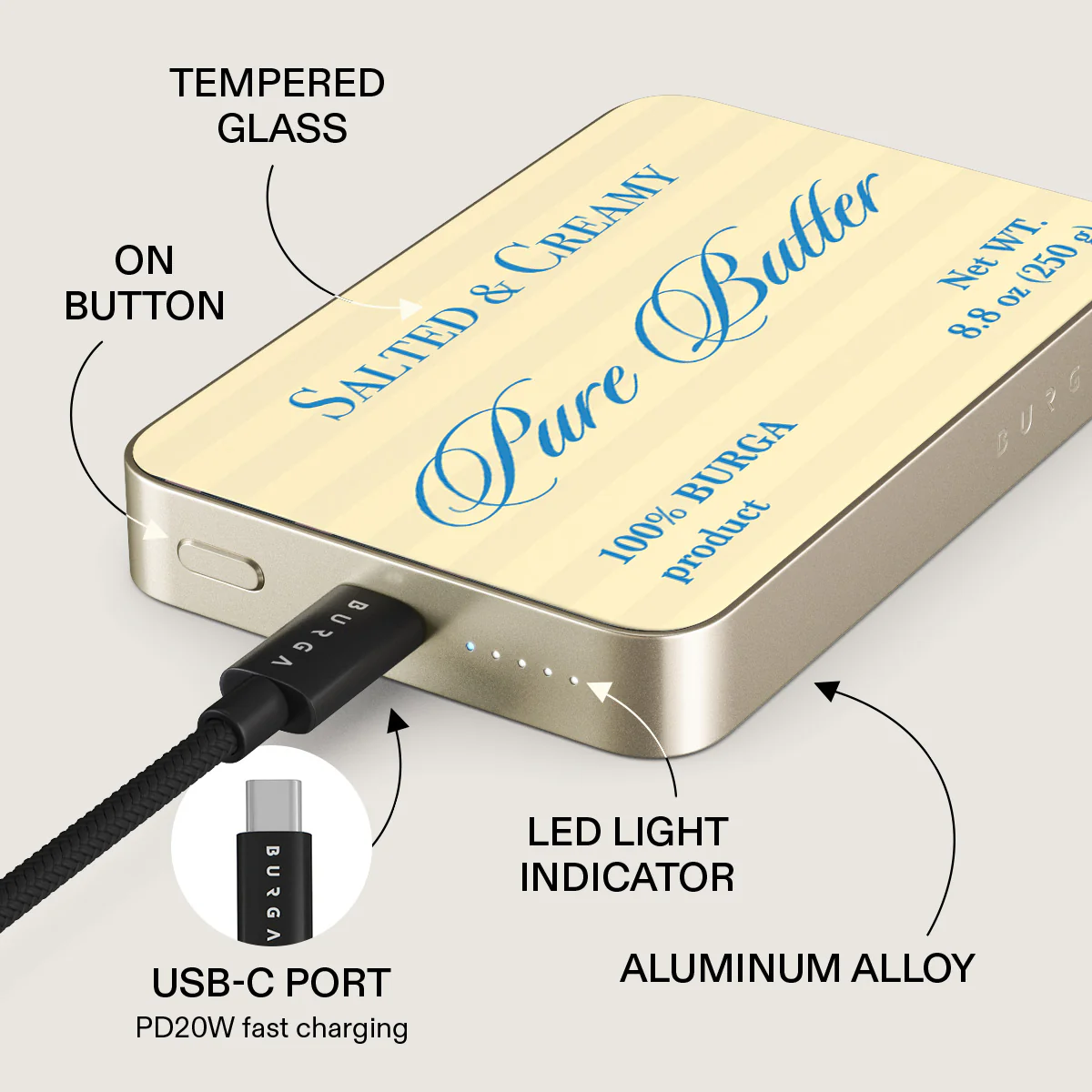 Pure Butter - Magnetic Power Bank - Image 25
