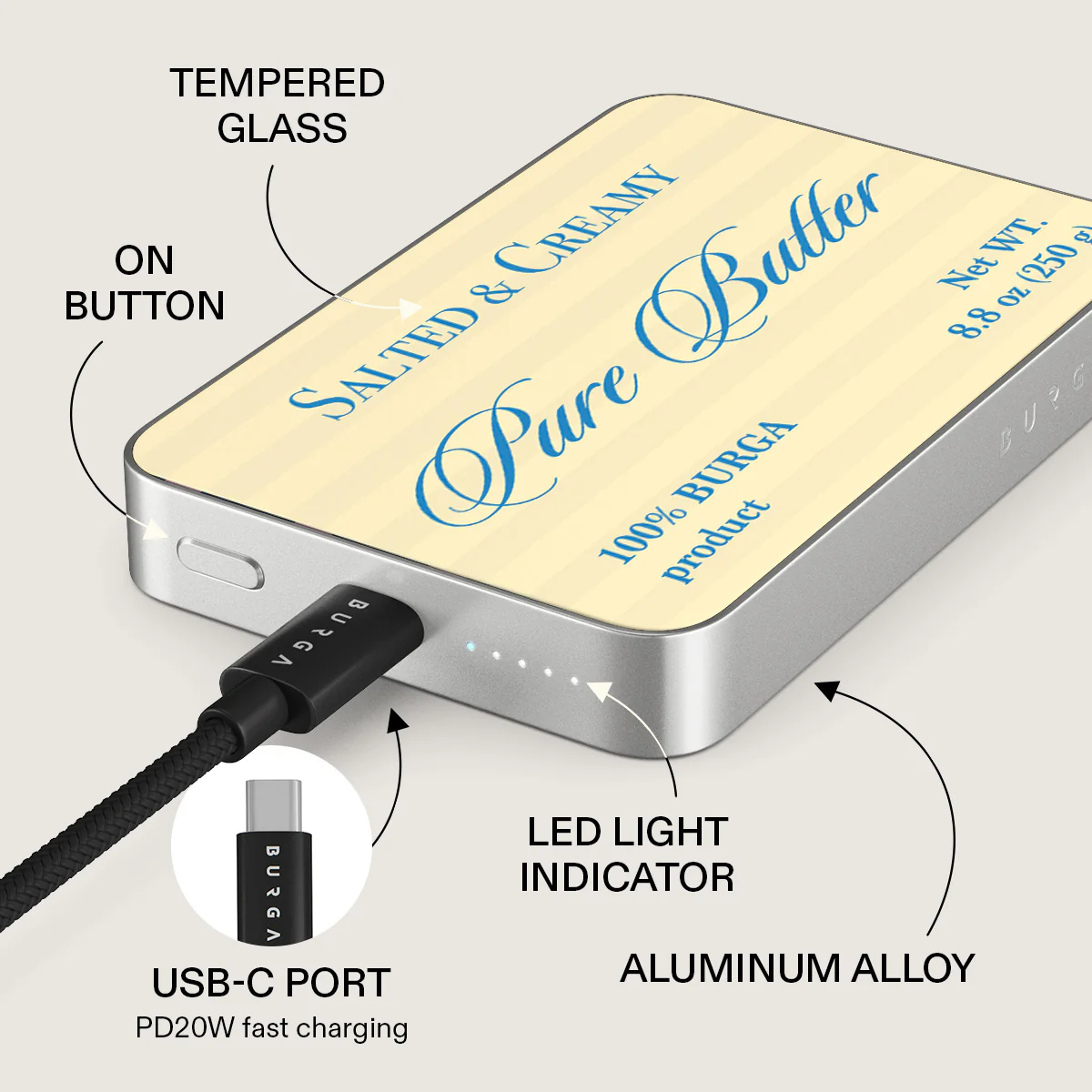 Pure Butter - Magnetic Power Bank - Image 30