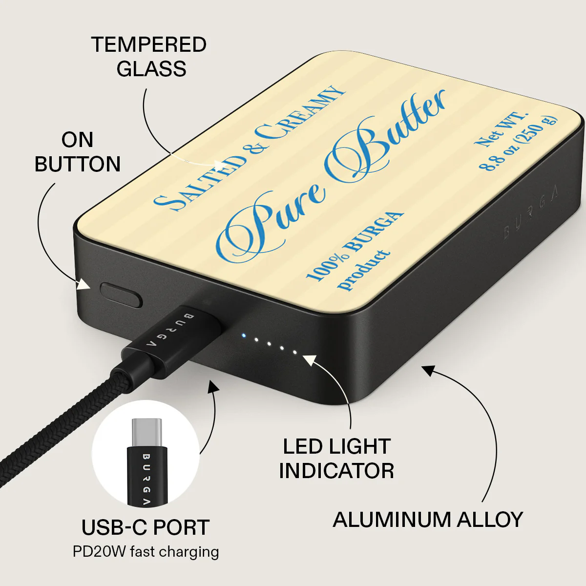 Pure Butter - Magnetic Power Bank - Image 35