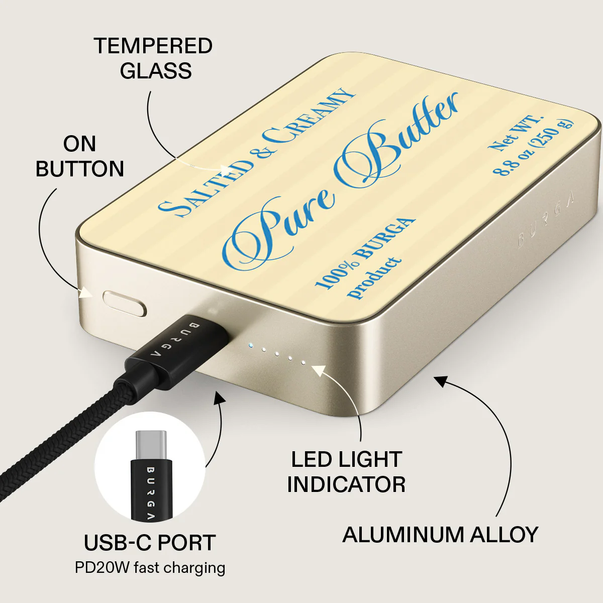 Pure Butter - Magnetic Power Bank - Image 40