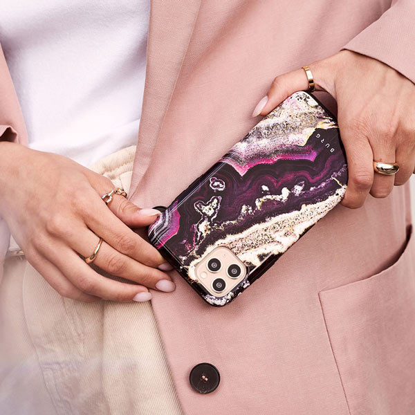 Purple Skies - Marble Samsung Galaxy A57 5G Case - Image 9