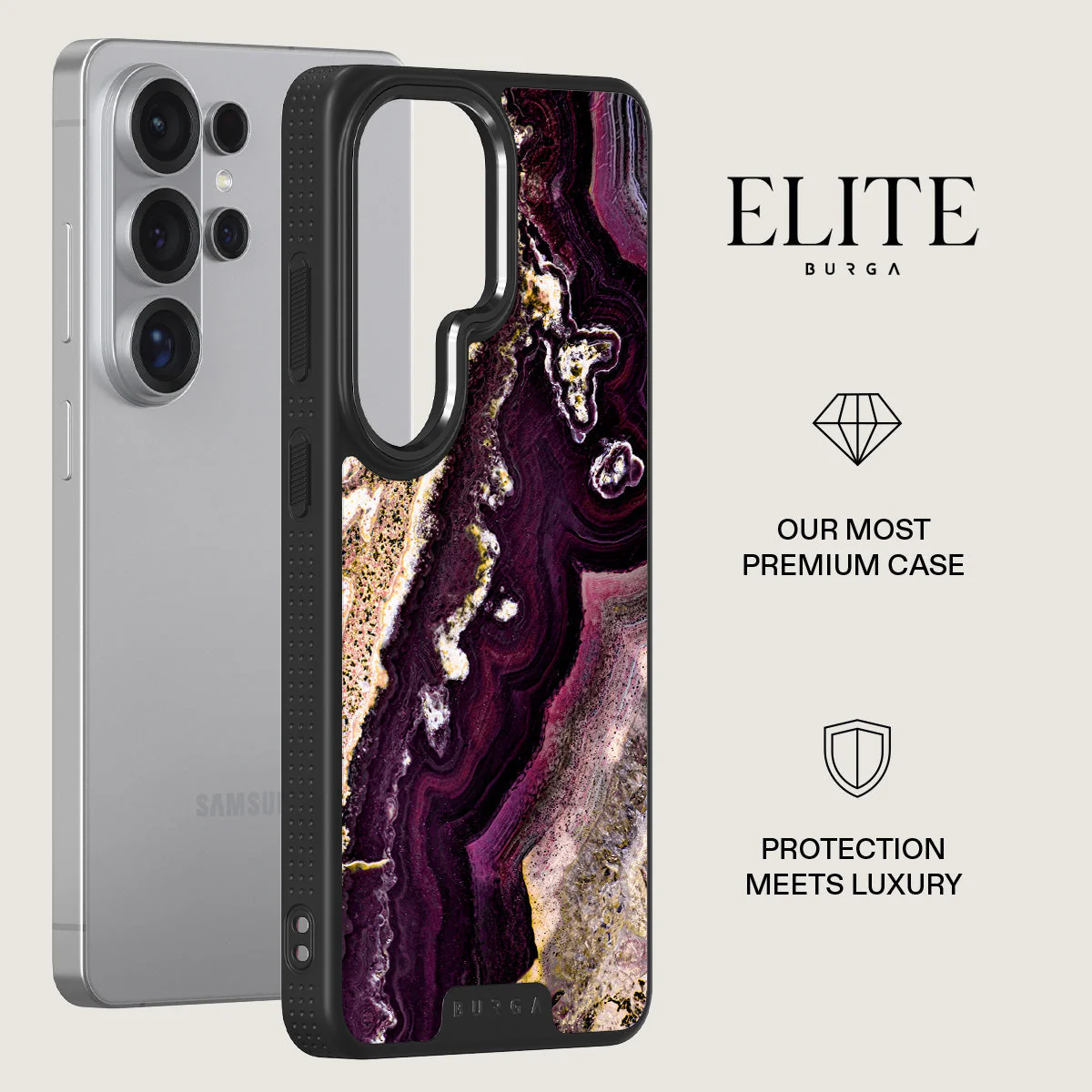 Purple Skies - Marble Samsung Galaxy S26 Ultra Case - Image 13