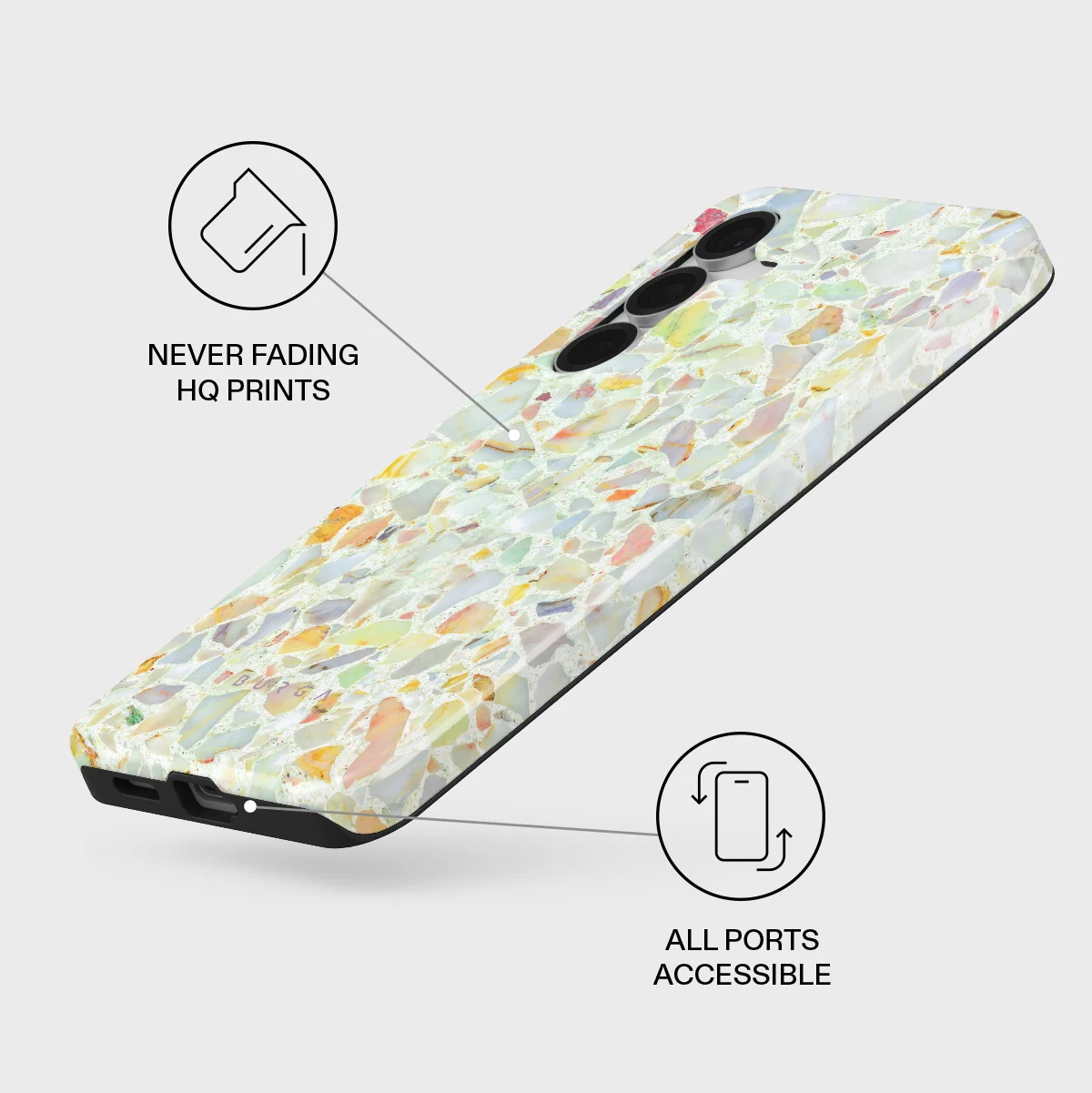 Rainbow Crush - Samsung Galaxy S25 FE Case - Image 3