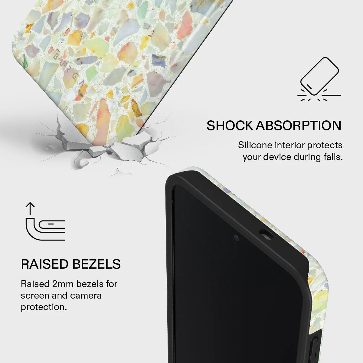 Rainbow Crush - Samsung Galaxy S25 FE Case - Image 4