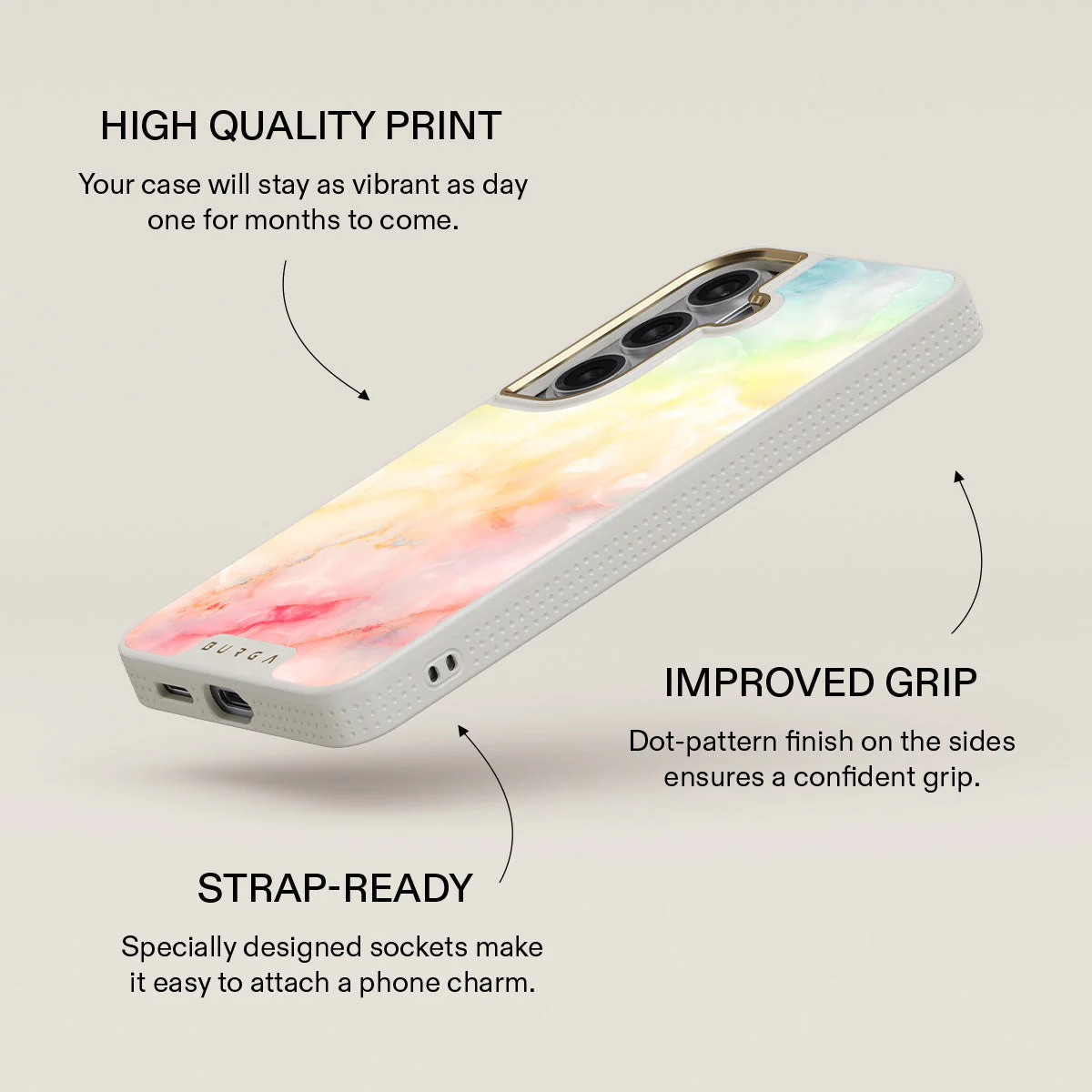 New Flame - Rainbow Samsung Galaxy S26 Case - Image 30
