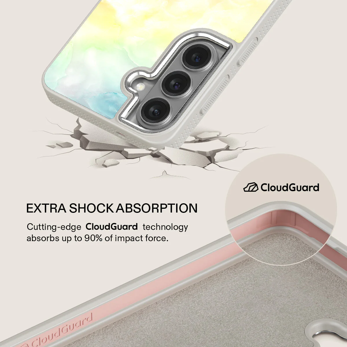 New Flame - Rainbow Samsung Galaxy S26 Case - Image 35