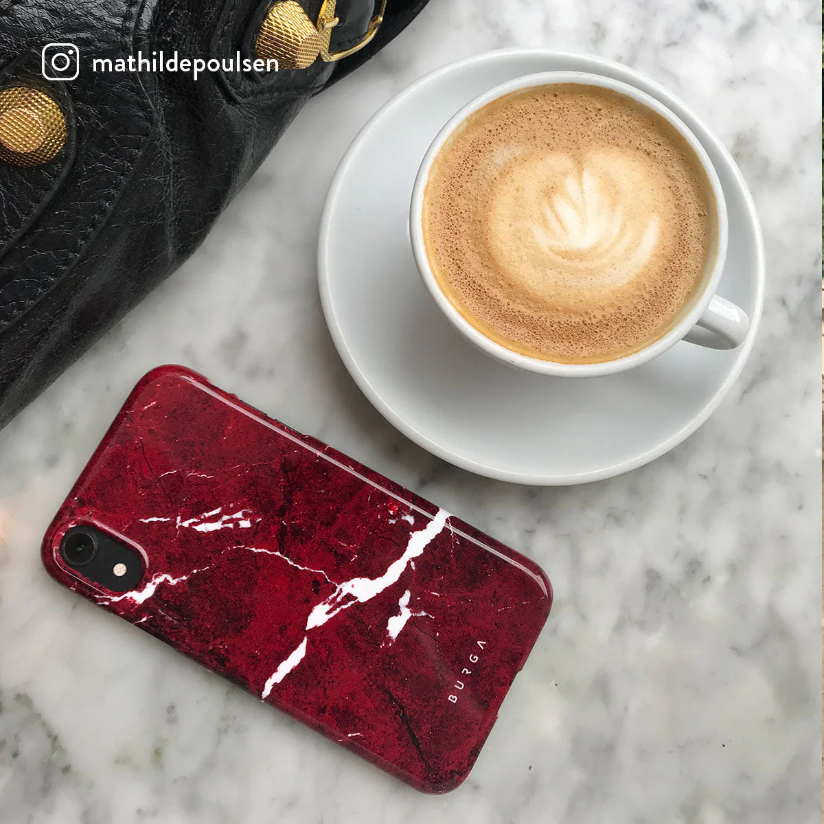 Iconic Red Ruby - Marble Samsung Galaxy S26 Case - Image 45