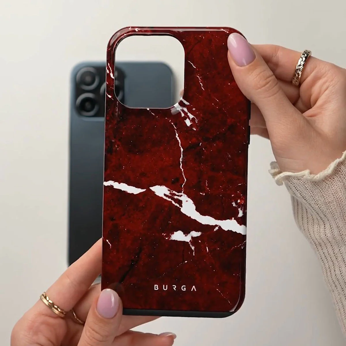 Iconic Red Ruby - Marble Samsung Galaxy S26 Plus Case - Image 40