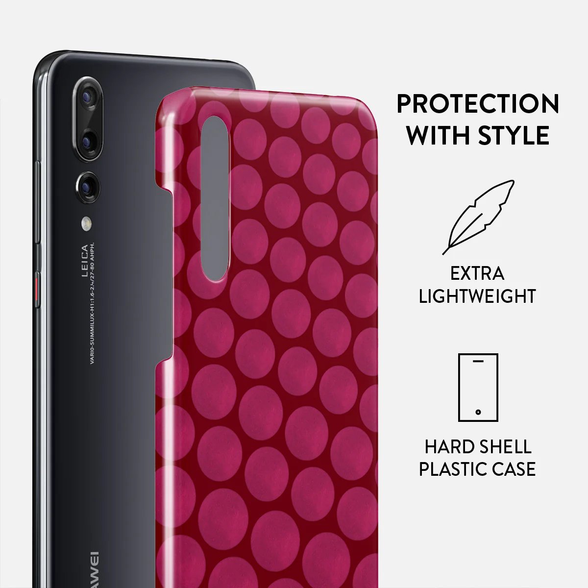 Reset Button - Huawei P20 Case - Image 2