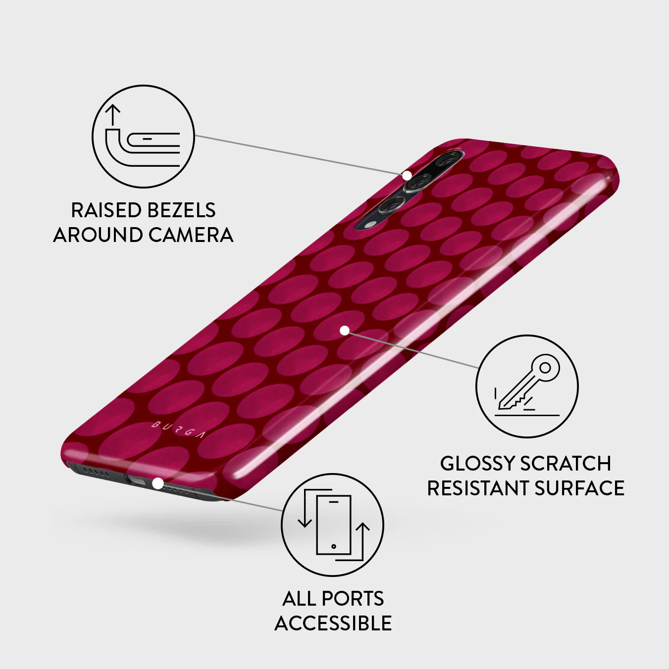 Reset Button - Huawei P20 Case - Image 3