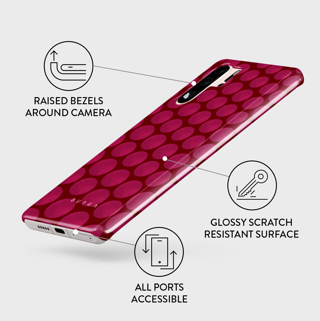 Reset Button - Huawei P30 Pro Case - Image 3