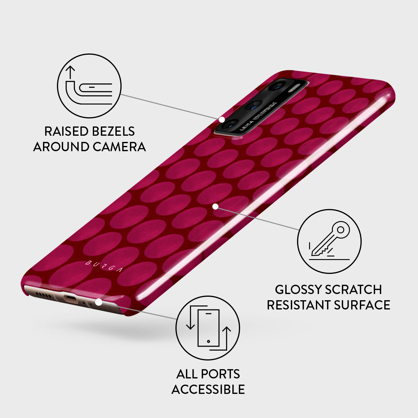 Reset Button - Huawei P40 Case - Image 3
