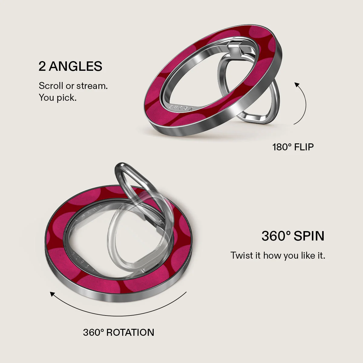 Reset Button - Magnetic Ring Holder - Image 3