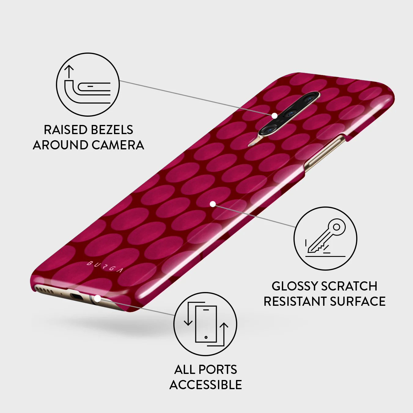 Reset Button - OnePlus 7 Pro / 7T Pro Case - Image 3