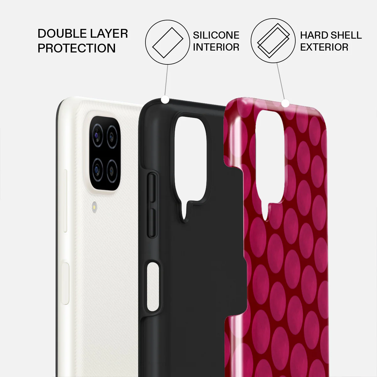Reset Button - Samsung Galaxy A12 4G Case - Image 2