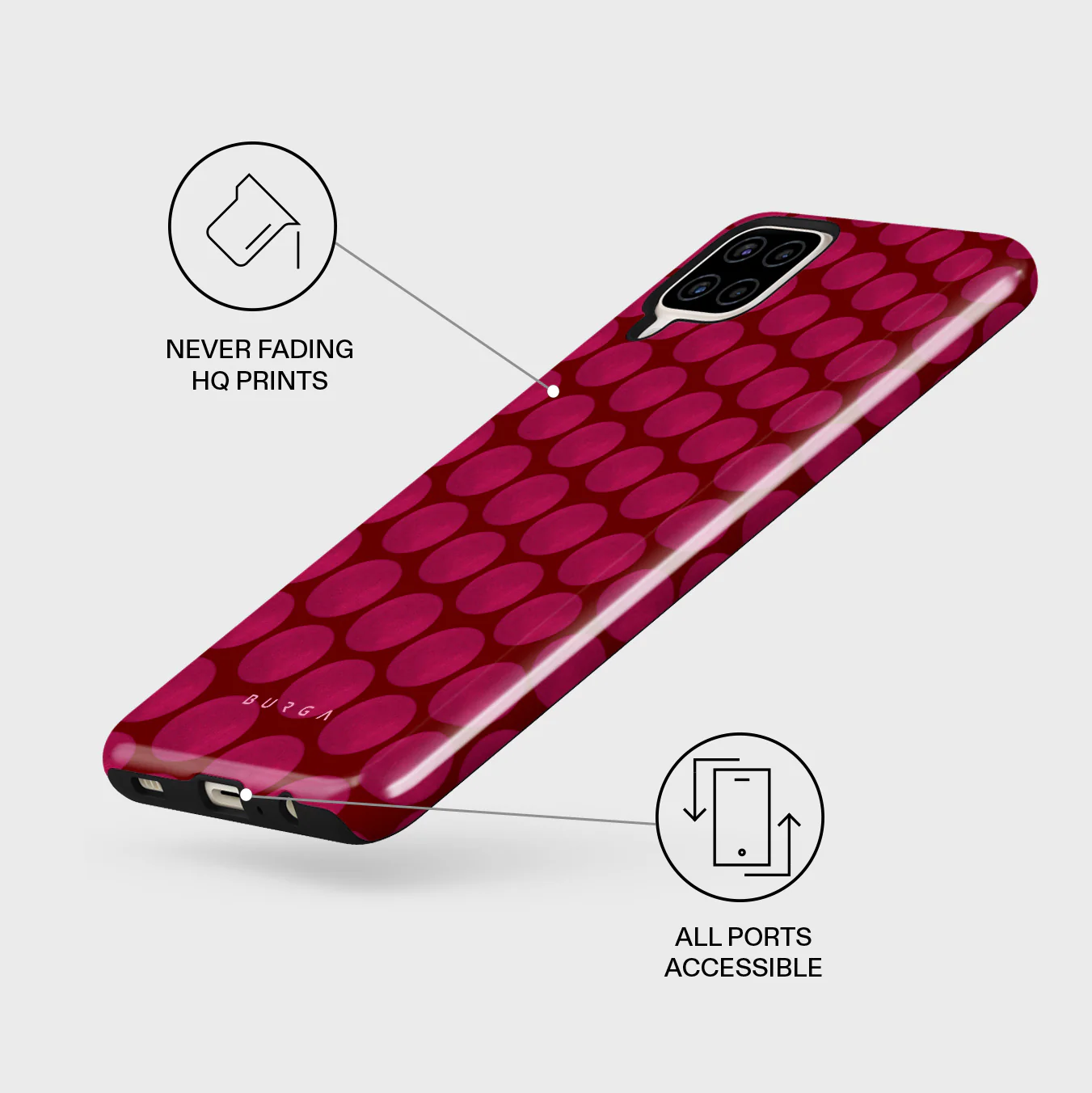Reset Button - Samsung Galaxy A12 4G Case - Image 3