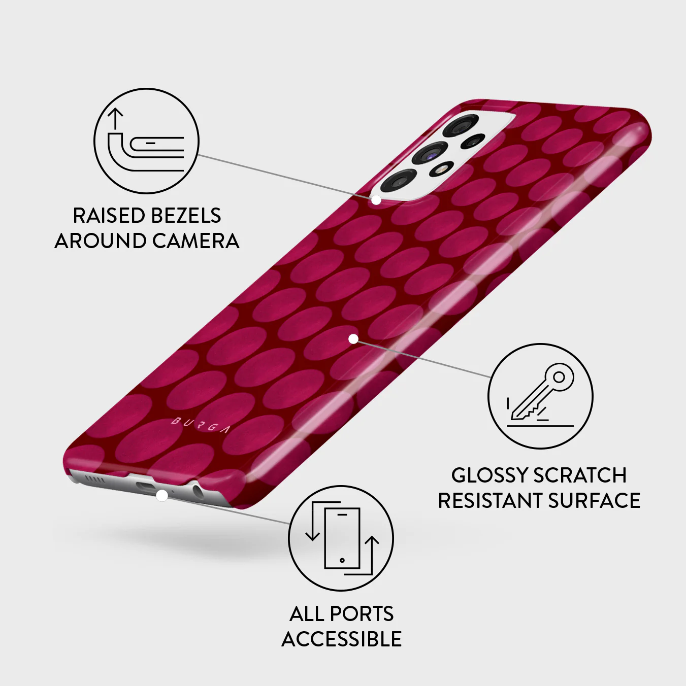 Reset Button - Samsung Galaxy A72 4G / 5G Case - Image 3