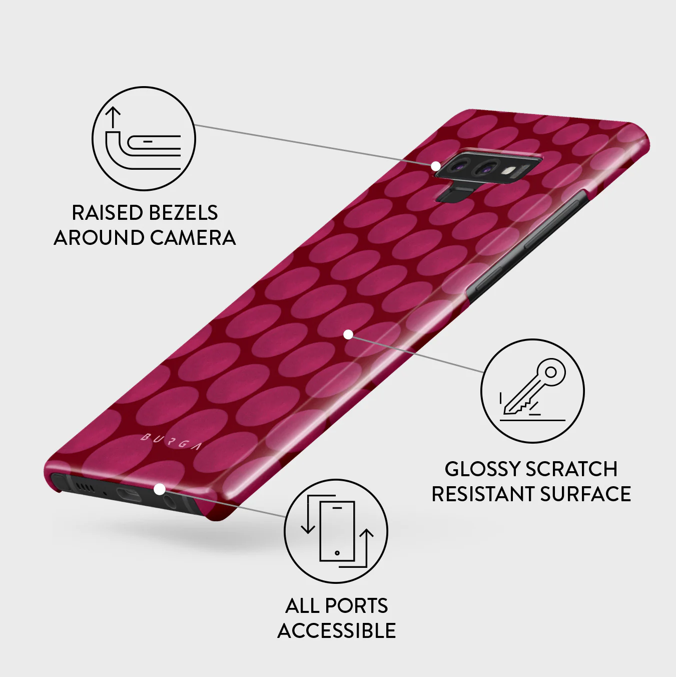 Reset Button - Samsung Galaxy Note 9 Case - Image 3