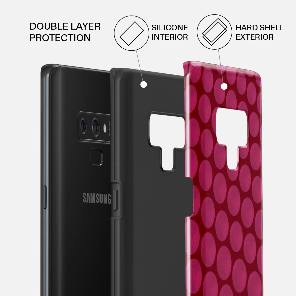 Reset Button - Samsung Galaxy Note 9 Case - Image 6