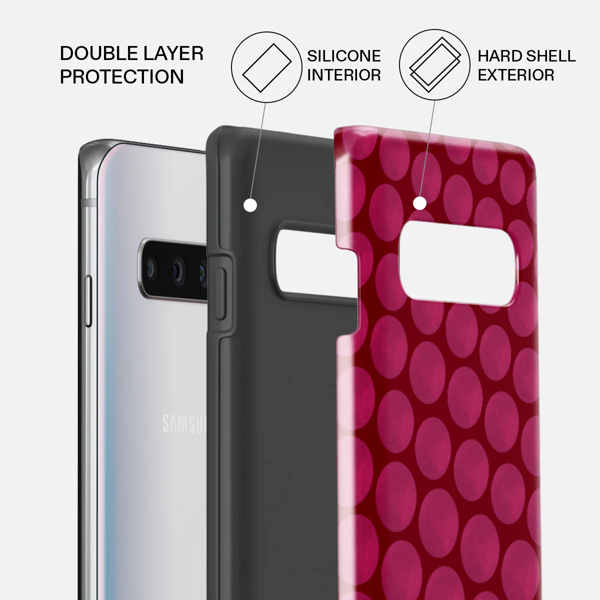 Reset Button - Samsung Galaxy S10 4G Case - Image 2
