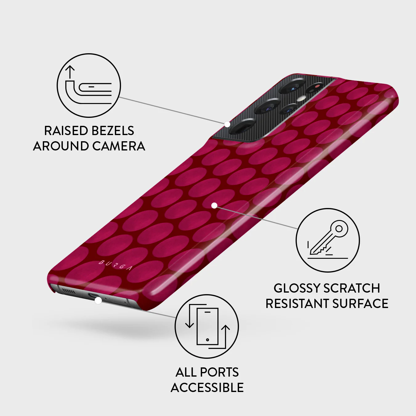 Reset Button - Samsung Galaxy S21 Ultra Case - Image 3