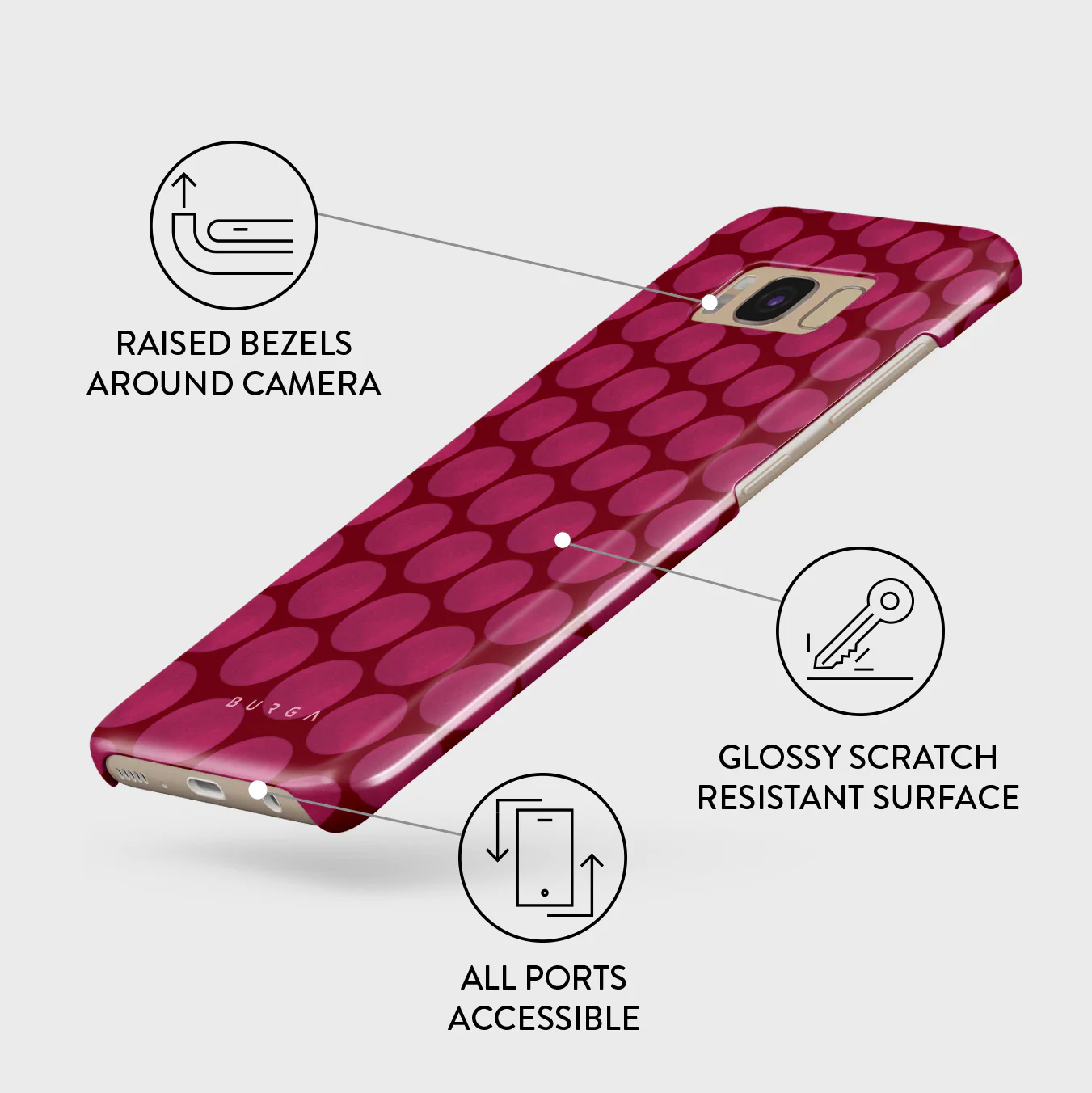Reset Button - Samsung Galaxy S8 Case - Image 3