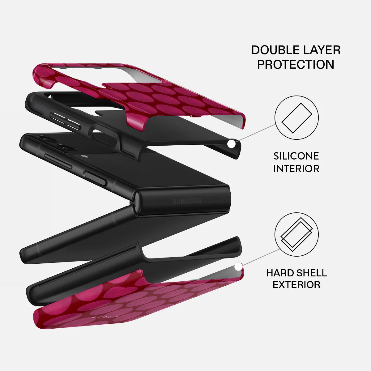 Reset Button - Samsung Galaxy Z Flip 3 Case - Image 2