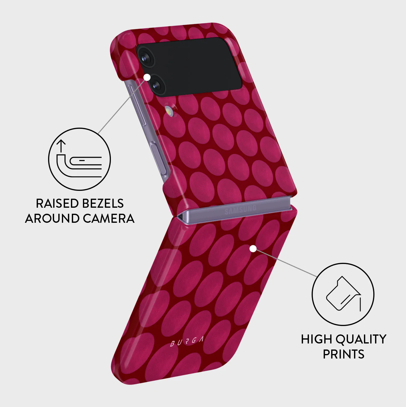Reset Button - Samsung Galaxy Z Flip 4 Case - Image 3