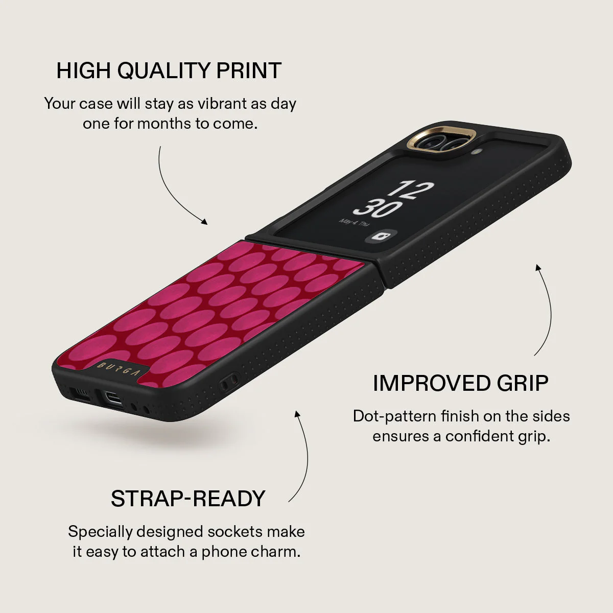 Reset Button - Samsung Galaxy Z Flip 5 Case - Image 12