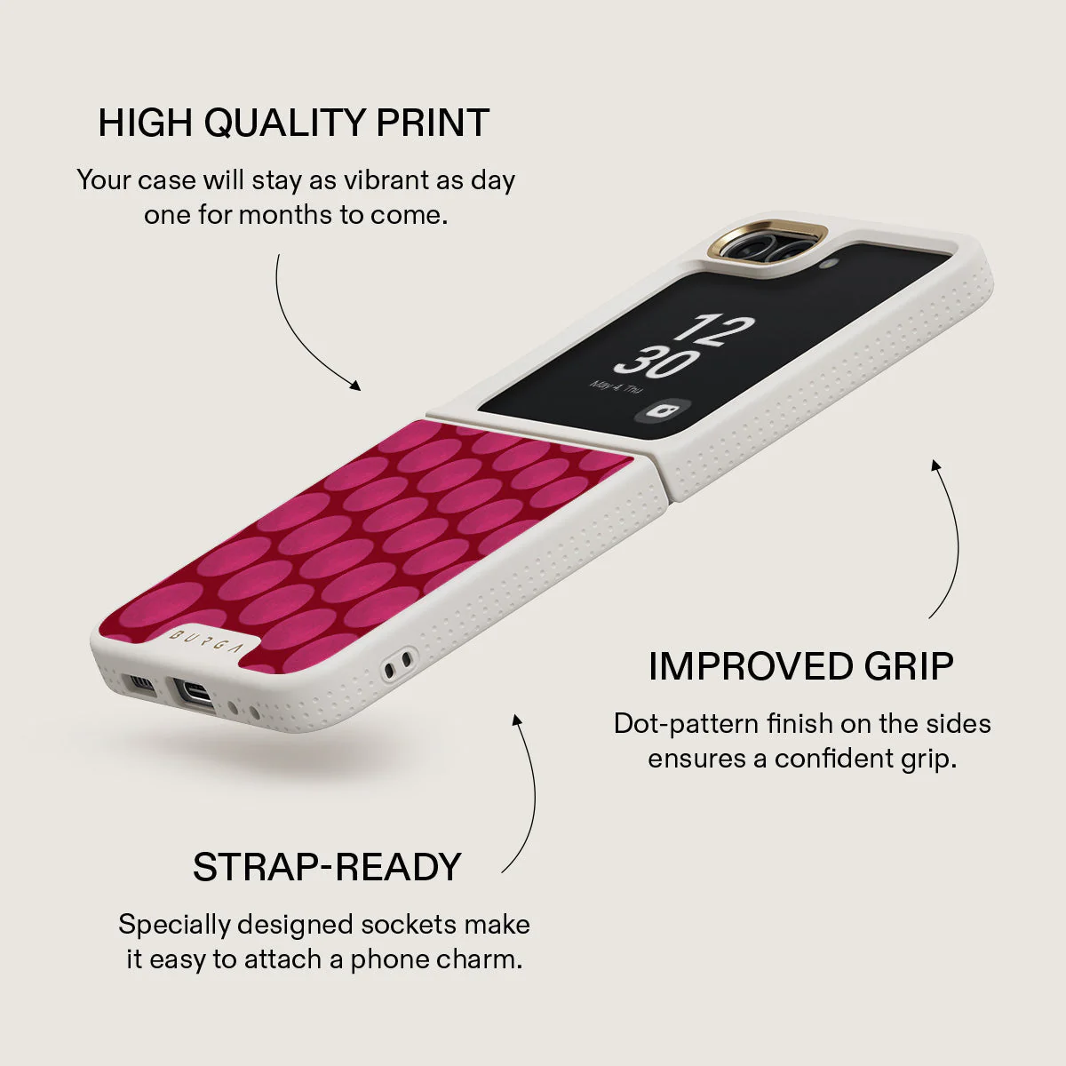 Reset Button - Samsung Galaxy Z Flip 5 Case - Image 26